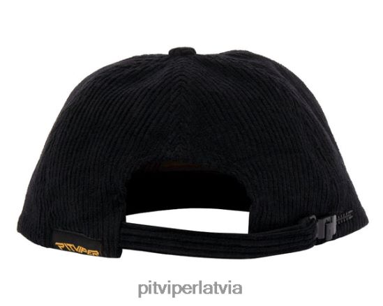 R8ZD60225 kopšanas cepure melna Pit Viper