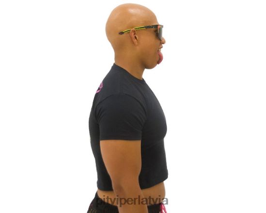 R8ZD60171 skūpsts no Rose crop tee Pit Viper