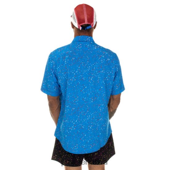 R8ZD60176 ballītes krekls ar zilu lentīti Pit Viper