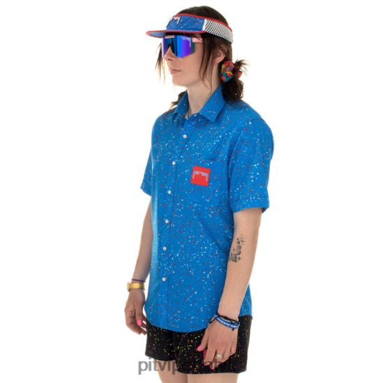 R8ZD60176 ballītes krekls ar zilu lentīti Pit Viper