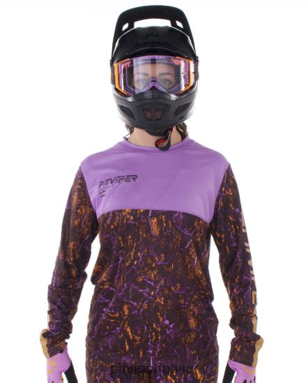 R8ZD60211 ātrgaitas bezceļa ii krekls ar garām piedurknēm Pit Viper