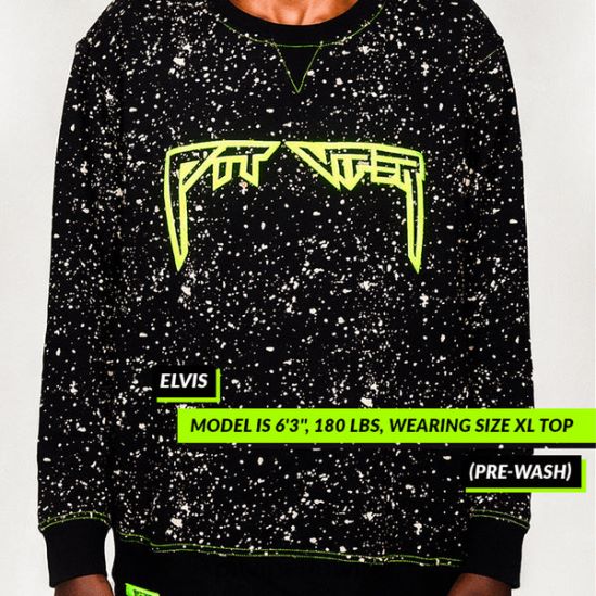 R8ZD60243 pazemes galvenais spēlētājs crewneck Pit Viper
