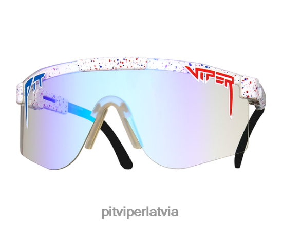 R8ZD6083 merika nakts toņu dubultās platās saulesbrilles Pit Viper