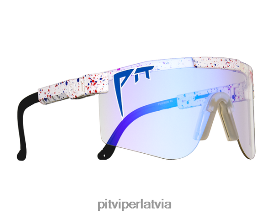 R8ZD6083 merika nakts toņu dubultās platās saulesbrilles Pit Viper