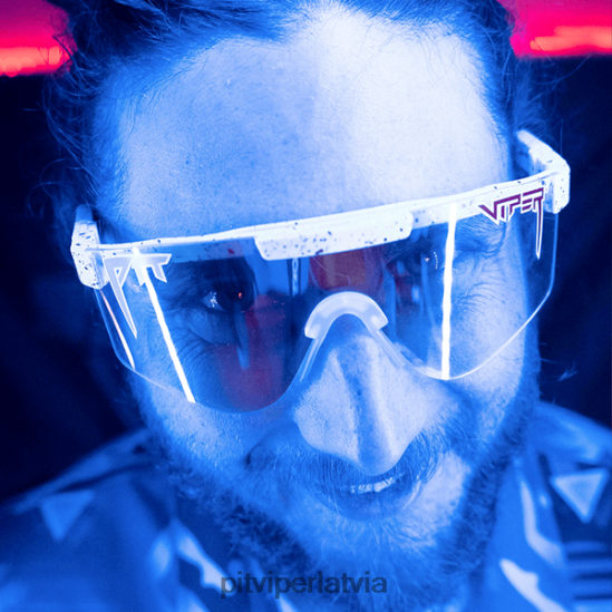 R8ZD6083 merika nakts toņu dubultās platās saulesbrilles Pit Viper