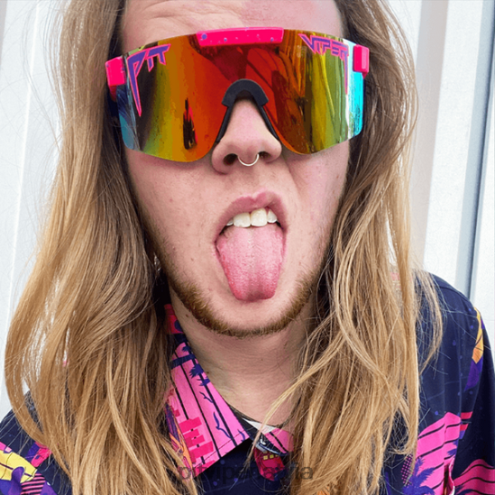 R8ZD6092 radikāli polarizētās saulesbrilles Pit Viper